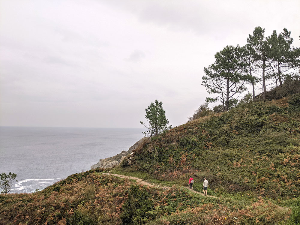 The coastal cliffs in Monte Ulia