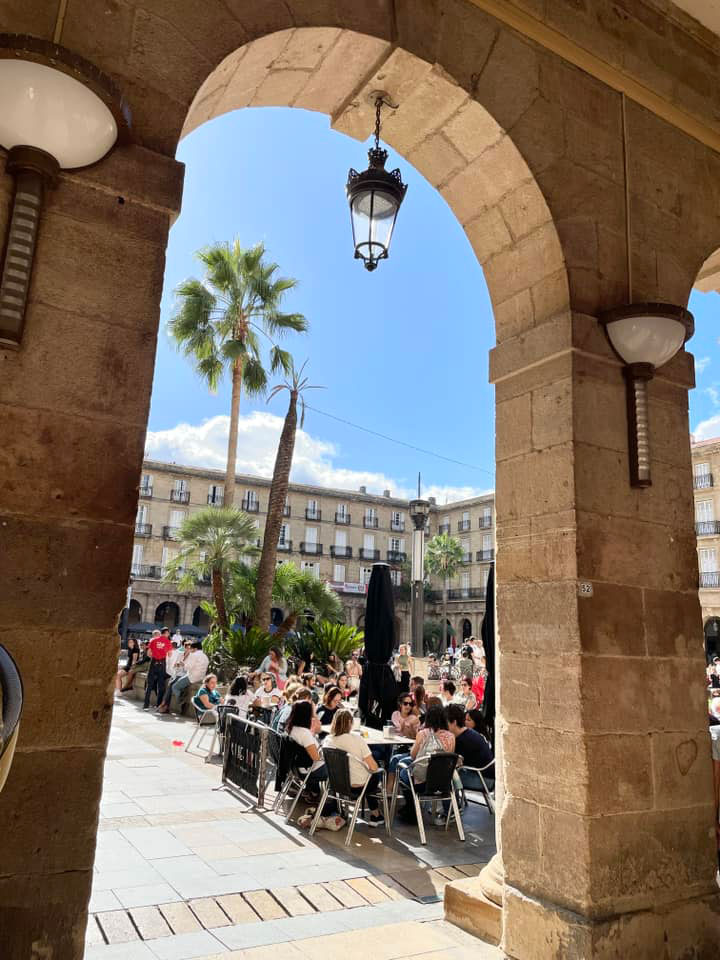 Plaza Nueva Casco Viejo in Bilbao