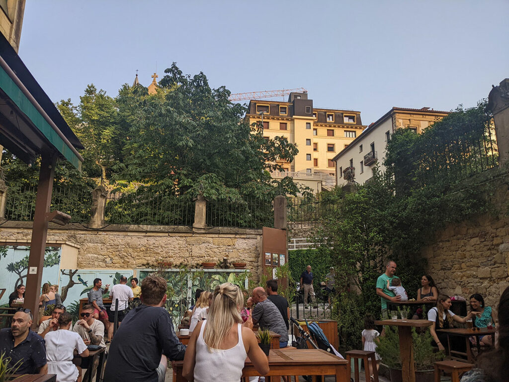 Convent Garden bar in San Sebastian