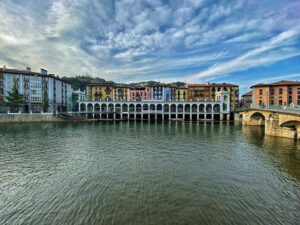 View of Tolosa from the river